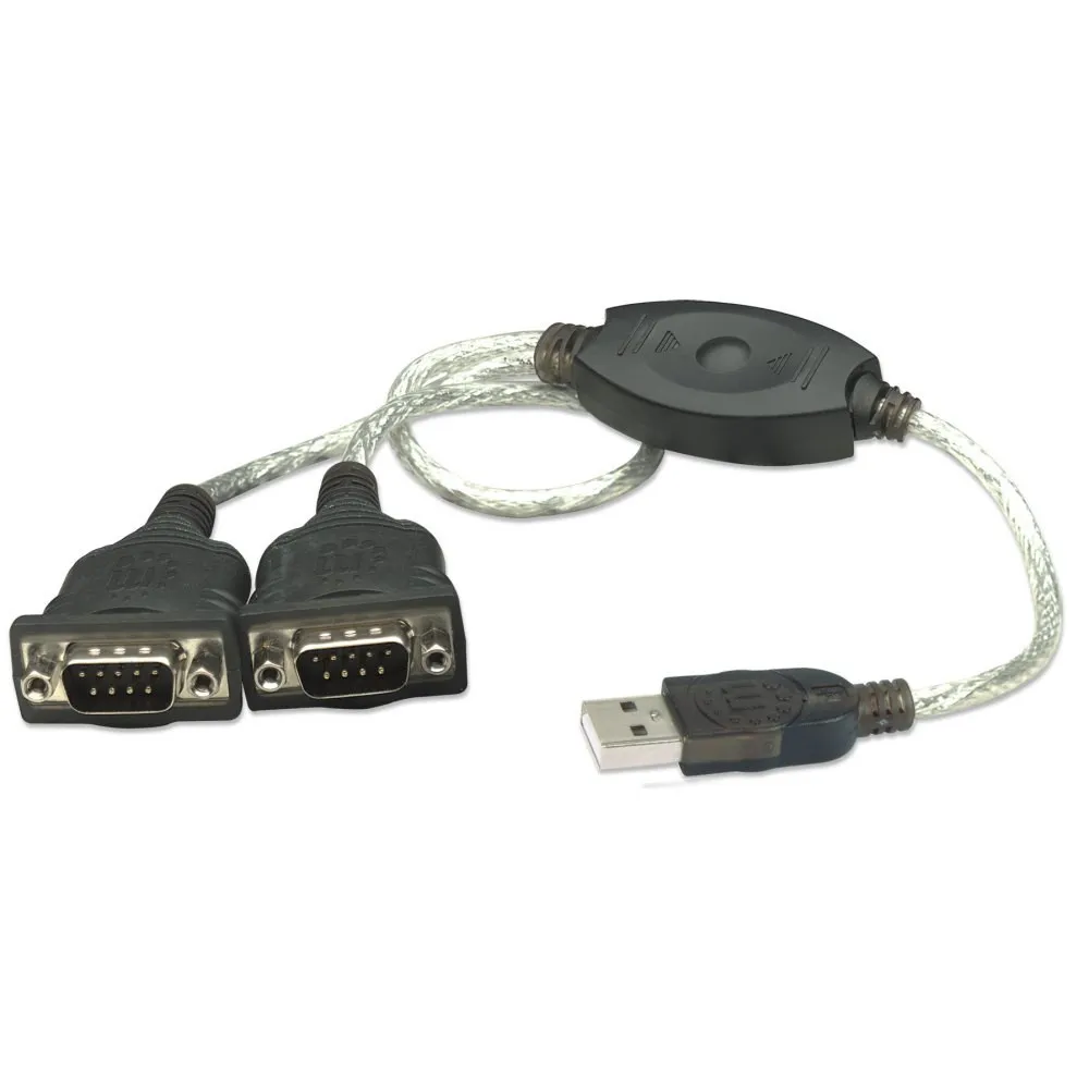 Manhattan 174947 Adapter USB do 2x RS232/COM - B2B Netinet