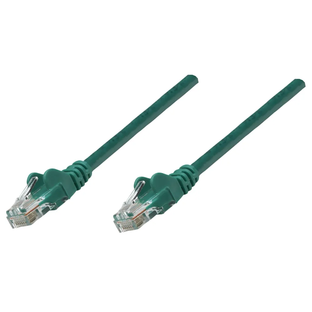 Patchcord Cat6 UTP 0,25 zielony