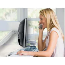 Techly 022427 Gazowy uchwyt do monitora 15-27" - B2B Netinet