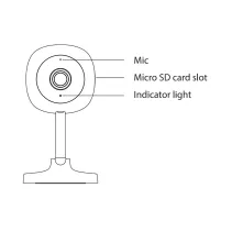 Smart kamera, WiFi, FullHD 1080p, wewnętrzna