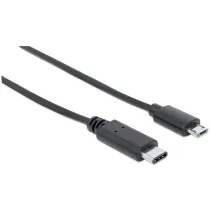 Kabel USB 2.0 USB-C na USB-MicroB M/M 1m