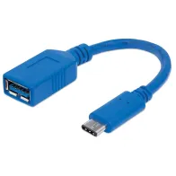 Adapter USB 3.0 USB-C 3.1 na USB-A M/F 0,15M