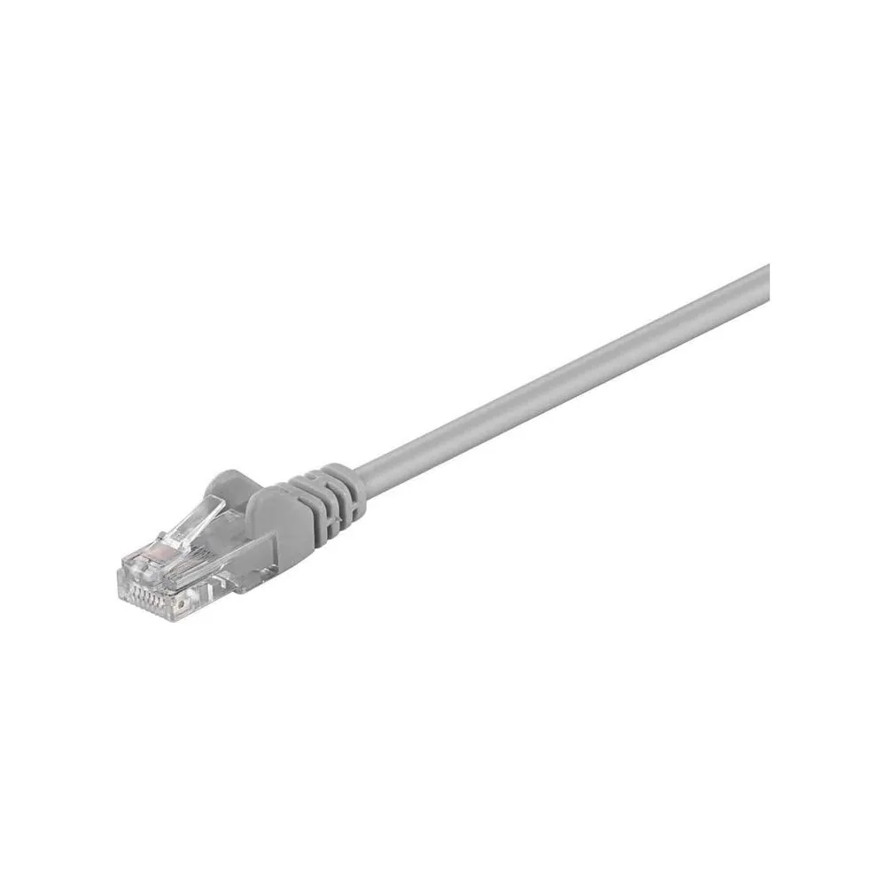Patchcord Cat5e UTP 3m CCA szary
