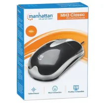 Manhattan MH3 177009 Mysz komputerowa PS/2 1000dpi