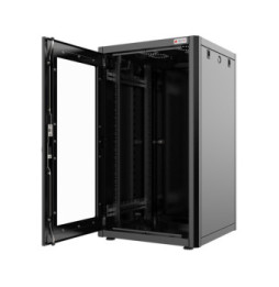 Szafa stojąca rack 19 42U 800x800 drzwi szklane