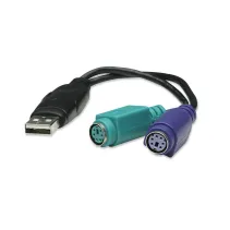 Adapter USB na 2x PS/2  M/F
