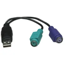 Adapter USB na 2x PS/2  M/F