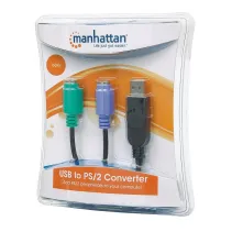 Adapter USB na 2x PS/2  M/F