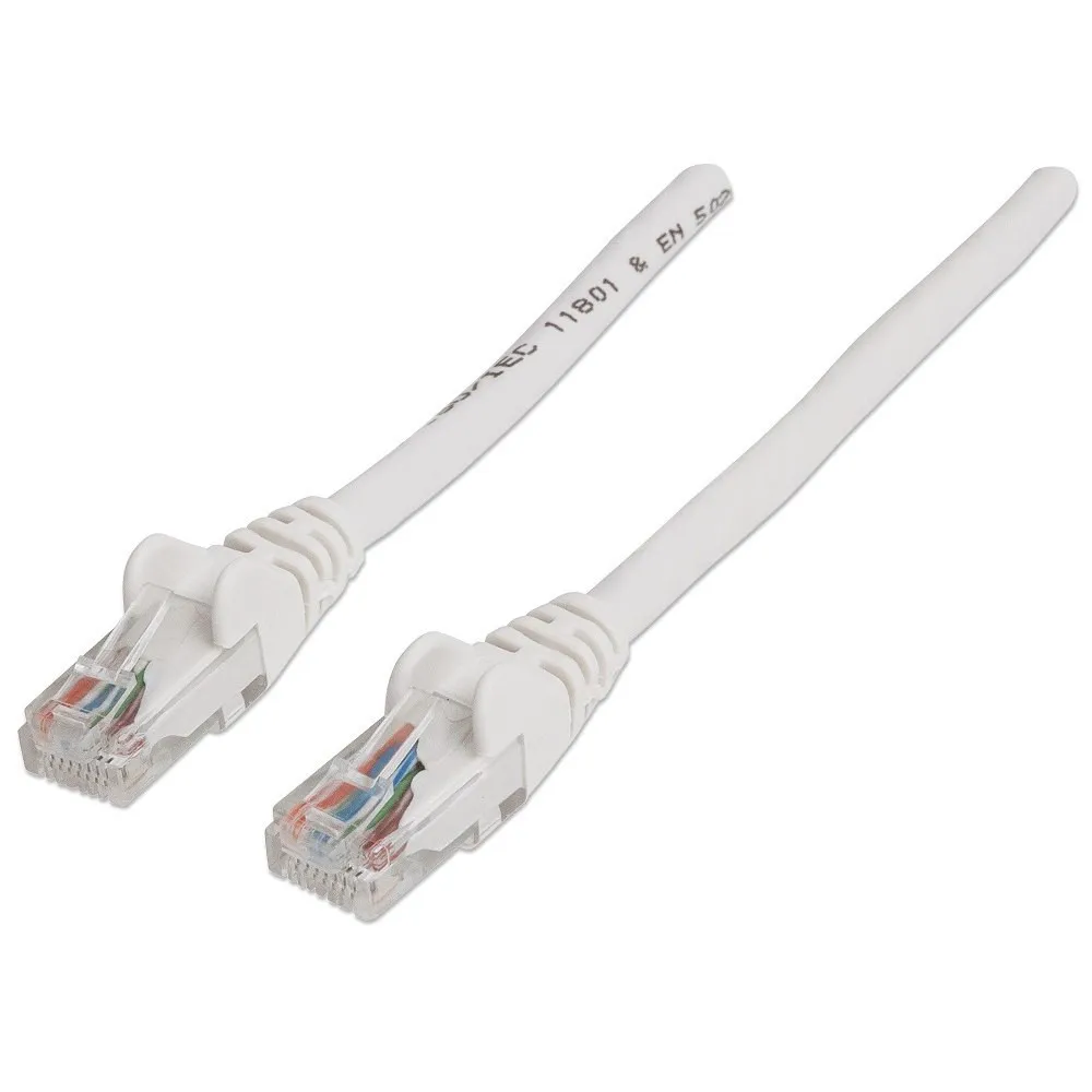 Patchcord Cat6 UTP 10m 100% CU biały