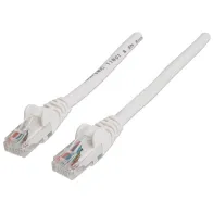 Patchcord Cat5e UTP 10M 100% Cu biały