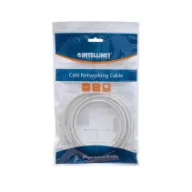 Patchcord Cat5e UTP 10M 100% Cu biały