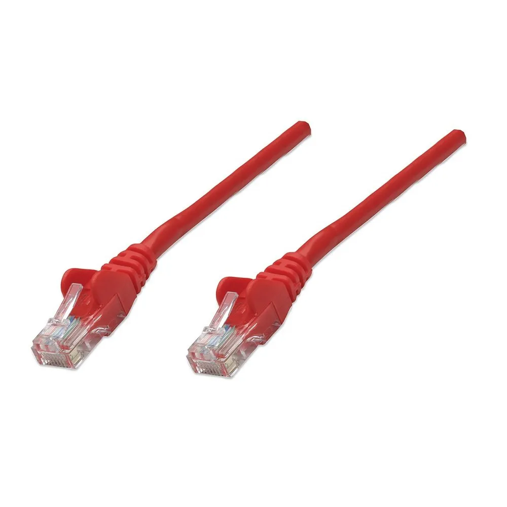 Patchcord Cat5e UTP 1M SOHO CCA czerwony