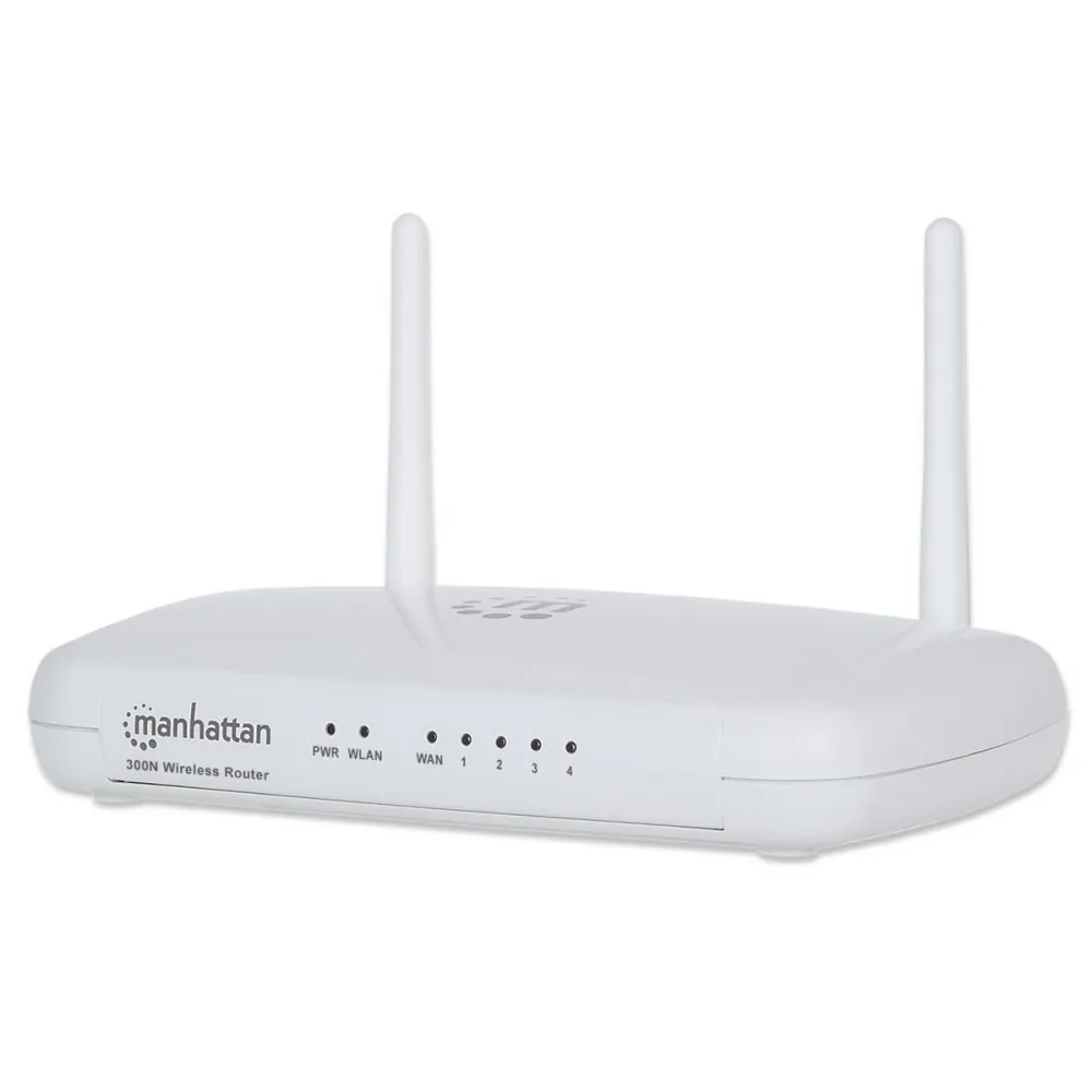 Router WiFi N300, 4x LAN, 1x WAN, 10/100, QoS