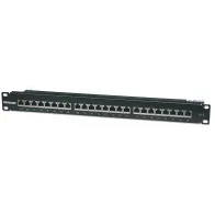 Patch panel 24 ftp C6 czarny