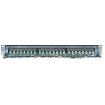 Patch panel 24 ftp C6 czarny