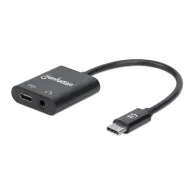 Adapter USB 2.0 USB-C na USB-C / Jack 3.5 mm