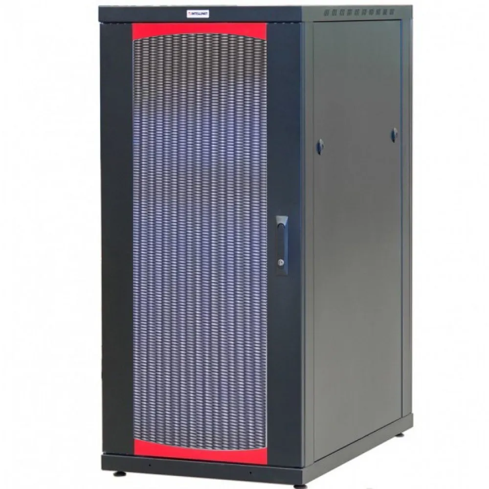 Szafa stojąca rack 19 20U 600x1000 drzwi perforowane