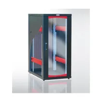 Szafa stojąca rack 19 20U 600x1000 drzwi szklane