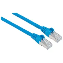 Patchcord Cat5e FTP 5M 100% Cu niebieski