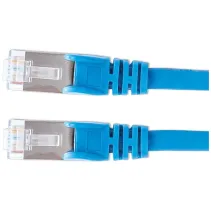 Patchcord Cat5e FTP 5M 100% Cu niebieski