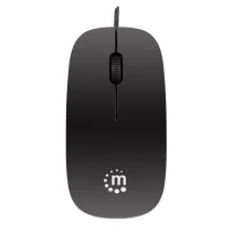 Manhattan 177658 Mysz komputerowa USB 1000dpi slim