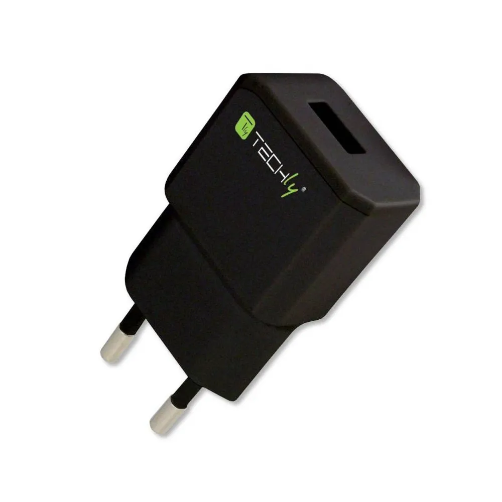 Techly 022380 Sieciowa ładowarka USB 5V 2.1A 10W slim