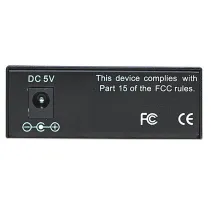 Media konwerter 100Base RJ45 na SC MM Duplex, 2km