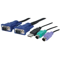 Intellinet 506441 Przełącznik KVM 8x1 VGA/USB/PS2 OSD
