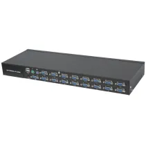 Intellinet 506496 Przełącznik KVM 16x1 VGA/USB/PS2 OSD