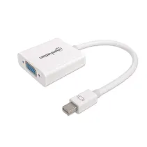 Adapter Mini-DP na VGA M/F 17cm