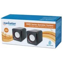 Głośniki Komputerowe, Jack 3.5mm/USB, 2x3W, Seria 2600