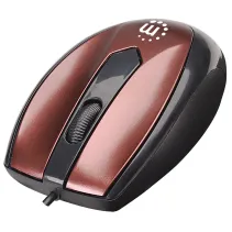 Manhattan MO1 177979 Mysz biurowa USB do laptopa 1000dpi