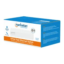 Switch 8x RJ45 10/100, plastik, desktop