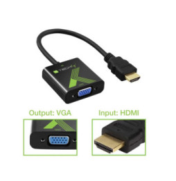 Adapter HDMI na S-VGA D-Sub15 M/F