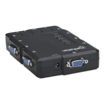 Manhattan 151269 Przełącznik KVM 4x1 VGA/USB z audio