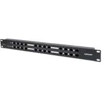 Patch panel/zasilacz PoE, 24x RJ45 120W, 1U, Cat5e