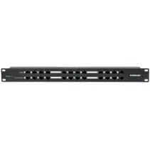 Patch panel/zasilacz PoE, 24x RJ45 120W, 1U, Cat5e