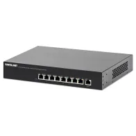 Switch 8x RJ45 10/100 PoE+ 140W, metal, desktop