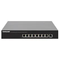 Switch 8x RJ45 10/100 PoE+ 140W, metal, desktop