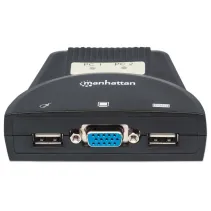 Manhattan 151245 Przełącznik KVM 2x1 VGA/USB z audio