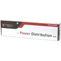 Listwa zasilająca 19" 1U ,10x C13, kabel 2m C14, włącznik