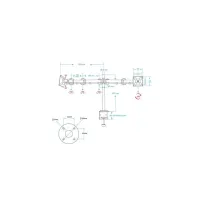 Manhattan 420808 Uchwyt do 2 monitorów 13-24" obrotowy - B2B Netinet