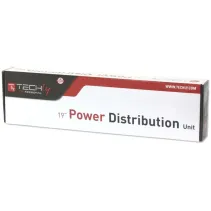 Listwa zasilająca 19" 1U, 12x C13, kabel 2m C20, włącznik