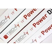 Listwa zasilająca 19" 1U, 12x C13, kabel 2m C20, włącznik