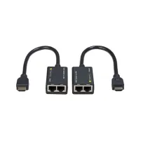 Extender HDMI 1080p60Hz do 30m po skrętce Kat5e/6