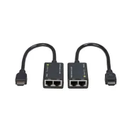 Extender HDMI 1080p60Hz do 30m po skrętce Kat5e/6