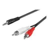 Kabel audio Jack 3.5mm na 2X RCA  M/M 3m