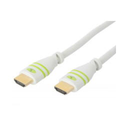Kabel HDMI na HDMI 1.4 M/M 10m Biały