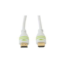 Kabel HDMI na HDMI 1.4 M/M 10m Biały