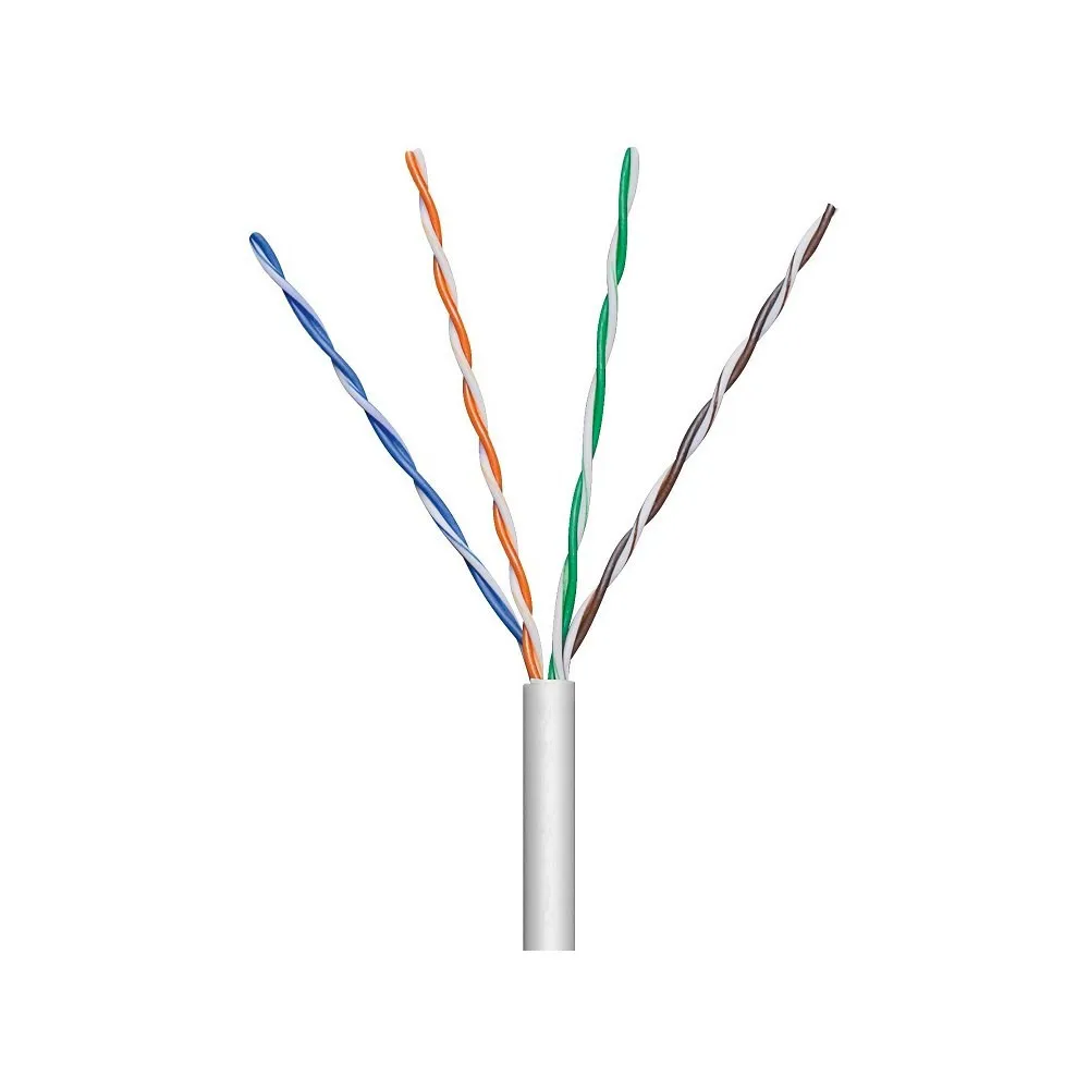 Kabel skrętka Cat5e UTP linka 305m 100% CU szary